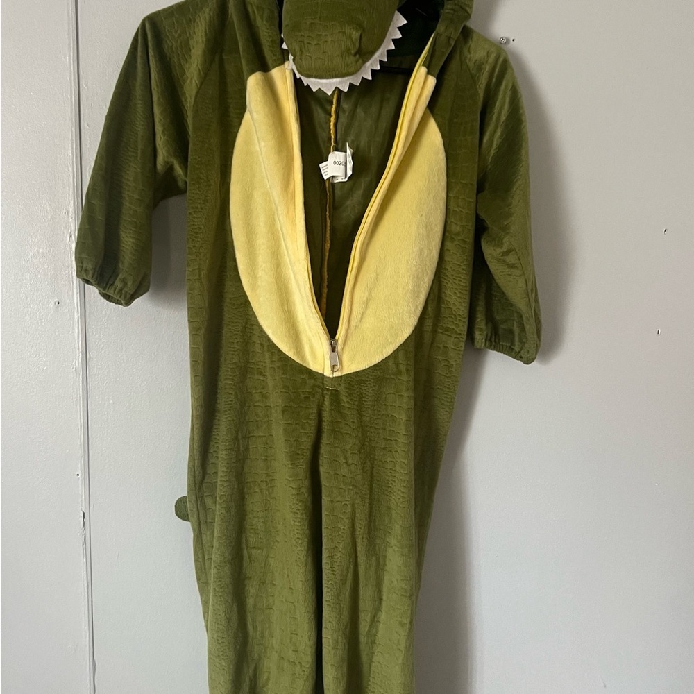 Green Dinosaur Kids Costume - Picture 4 of 6